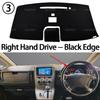 Dashboard Sun Shade Cover Mat 2010 2013 2016 2017 Pad Anti-UV Non-Slip Carpet for Mitsubishi Delica D:5 D5 D-5 5Gen 2007-2018