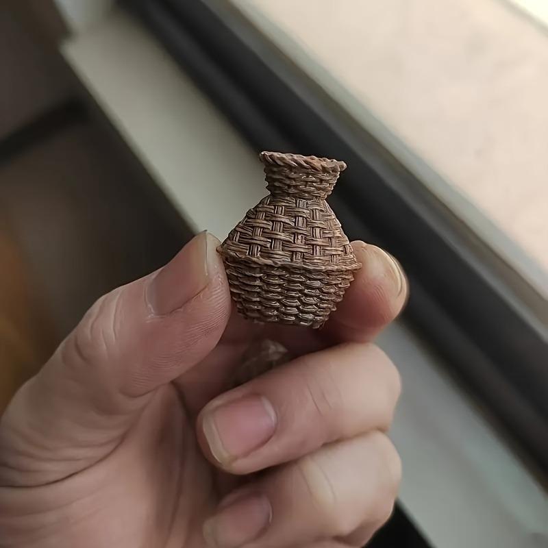 Bamboo Woven Furniture Resin Ornaments Fish Baskets Handicrafts Creative Home Decor Accessories