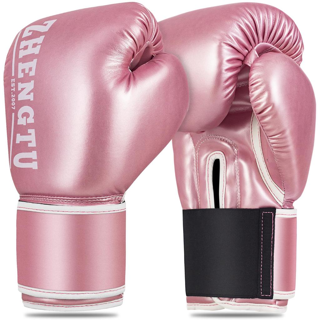 ZTTY Boxing Gloves by RIZIN Current CFFC Flyweight Champion and 5th DEEP Flyweight Champion PU Latex Cotton Breathable Martial Sparring 5 [Recommended
