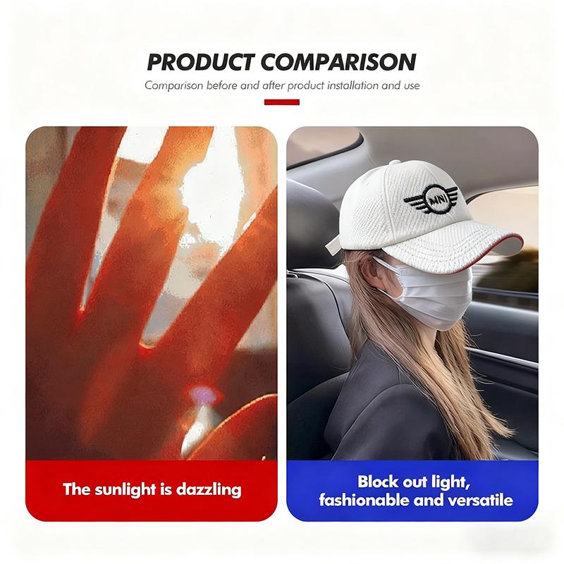 MINI Car Embroidery Logo Baseball Hat Casual Sun Hat Accessories For MINI Cooper S Works JCW R55 R56 R50 R53 R60 R61 F54 F55 F56