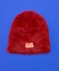 LMC Hairy Uncuffed Beanie Burgundy
