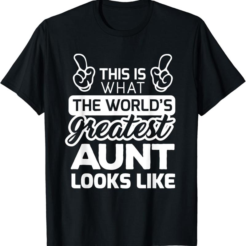 World S Greatest Aunt Best Ever T Shirt S разноцветный