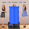 Privacy Curtain Solid Color Easy To Install Multipurpose Dance Bag Curtain Dancer Backstage Privacy Changing Screen