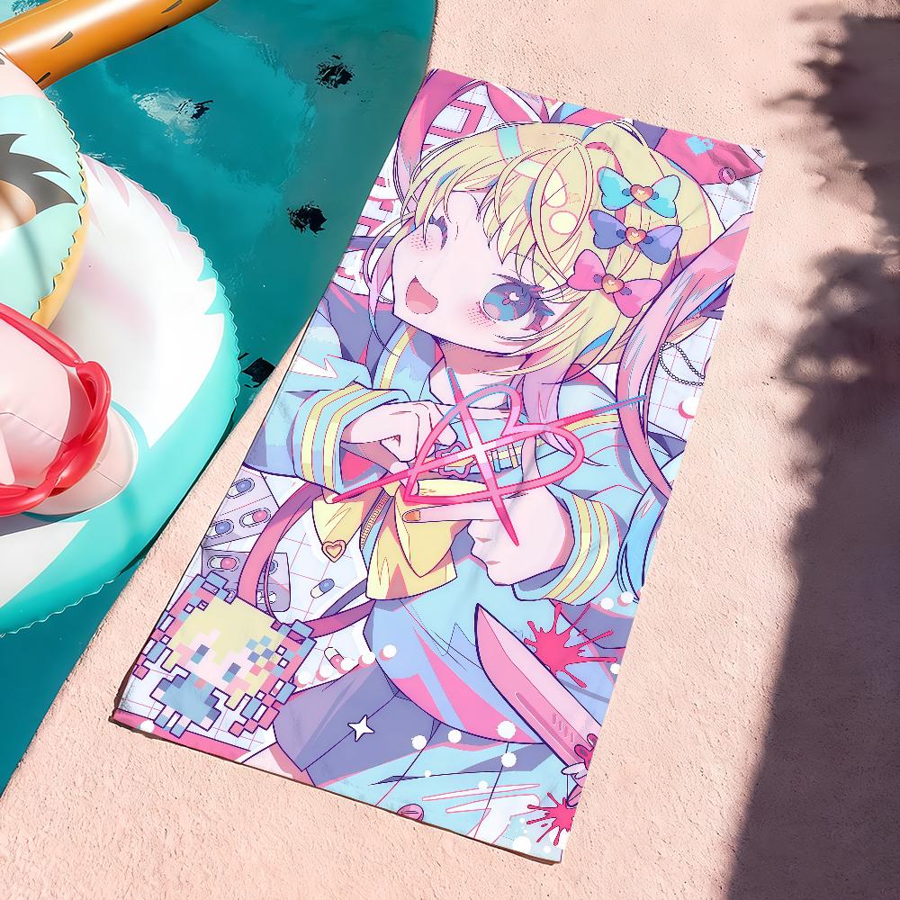 Game N-needy Streamer O-overload Amechan Towel Towels For Beaches Yoga Studios Gyms Hot Springs Swimming Pools And Picnics