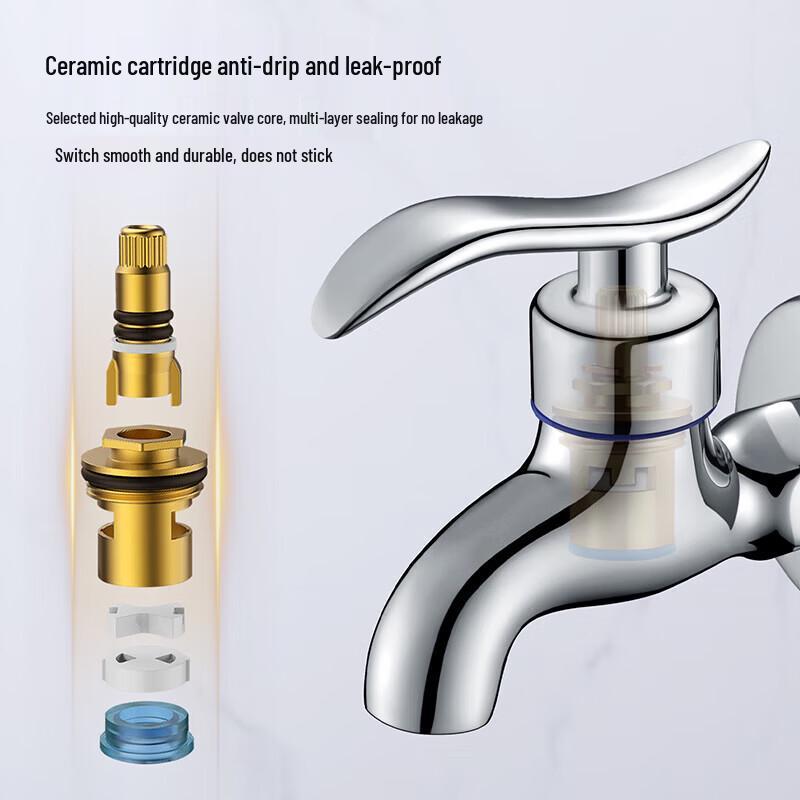 Larsd Brass Quick-Open Faucet
