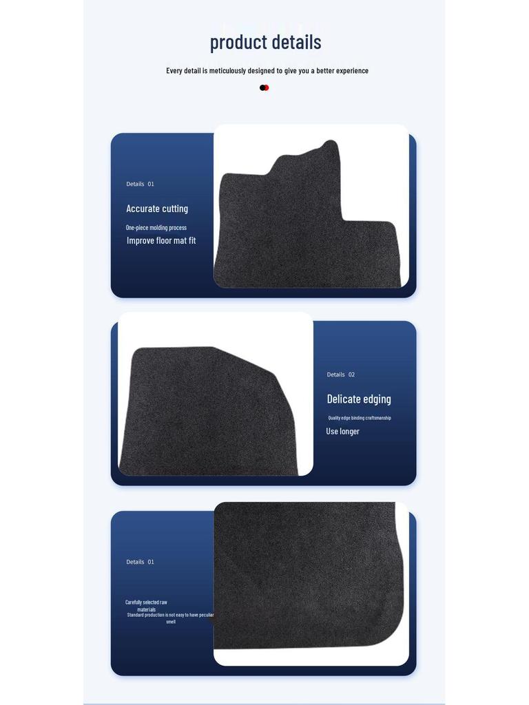 Changan CX30 2010-2012 Nylon Car & Trunk Floor Mats