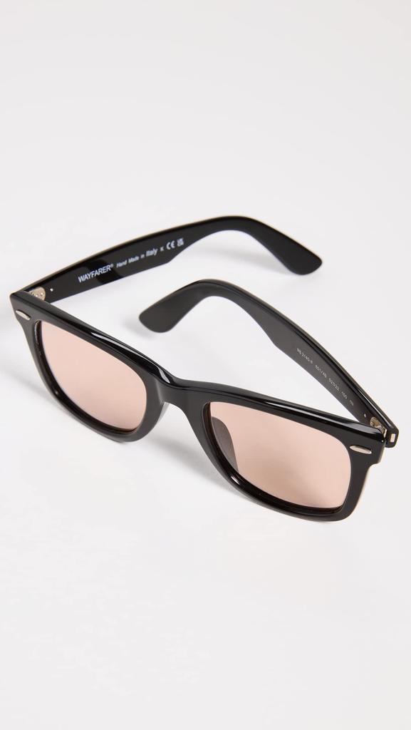 Sunglasses Casual RB2140F WAYFARER BLACK 52 [Ray-Ban] 601/4B