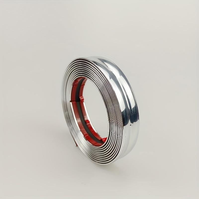 1 Stück Selbstklebestreifen für Wandwinkel, Dekorstreifen - Geeignet für Küchen-, Badezimmer-Sockelleisten - Wandseitenstreifen für Heimrenovierung