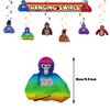 Tag Birthday Gorilla Party Supplies Decoration Set Balloons Banner Toppers Cake
