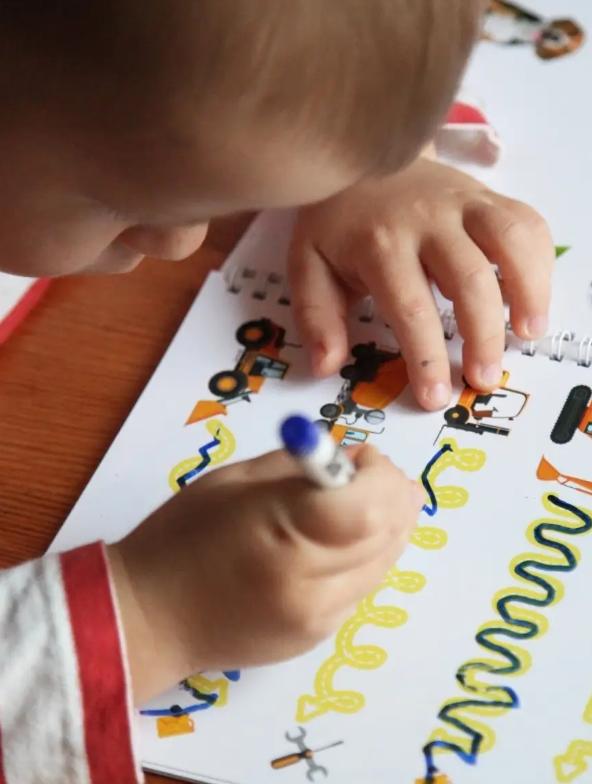 Children's Reusable Developing Copybook Write-erase  2-6 Years Old