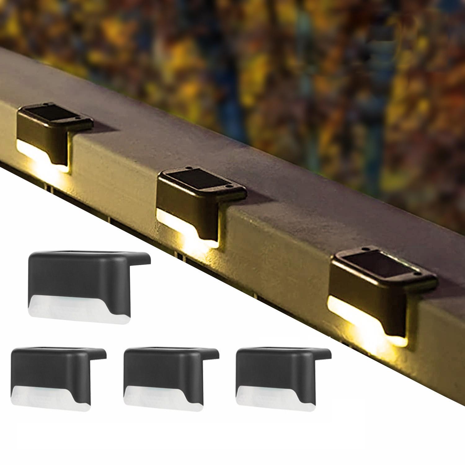 

Солнечные лампы, Ступенчатые лампы, Заборные лампы, Перильные лампы, Лестничные лампы, Наружные светодиодные ступенчатые лампы, Декоративные настенные лампы для двора One Size чёрный