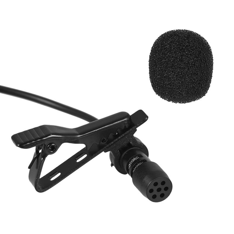 1.5m Portable USB Mini Lavalier Microphone USB/3.5mm/Type-C Metal Clip Lapel Mic Condenser Microphone For PC Laptop Mobile Phone
