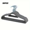 Premium Velvet Hangers with 360° Rotatable Hooks, Non-Slip Heavy Duty Space Saving Clothes Hangers with Tie Bar for Coats