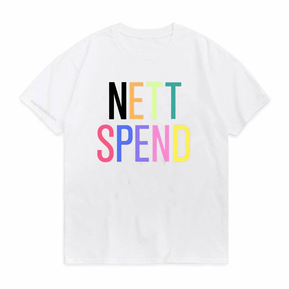 Nettspend print graphic TShirt Tour Merch Clothes Men Casual Hip Hop Tshirt Short Sleeve Tees fashion sports round neck t shirt