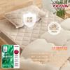 Fuwawa Single Winter Sheet, Five-Layer, Warm Flannel Mattress Pad with TEIJIN Mighty Top Filling. Antibacterial, Odor-Resistant, Anti-Static, and Wash
