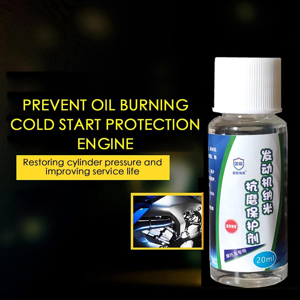 Ketunedi Motorns Slitagekydd, Slitagebeständigt Medel för Motor | 20 ml Motorns Slitagekydd,