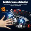 LED Light IR Motion Sensor Head Lamp Waterproof Rechargeable Rechargeable Headlight Waterproof Head Flashlight Fishing