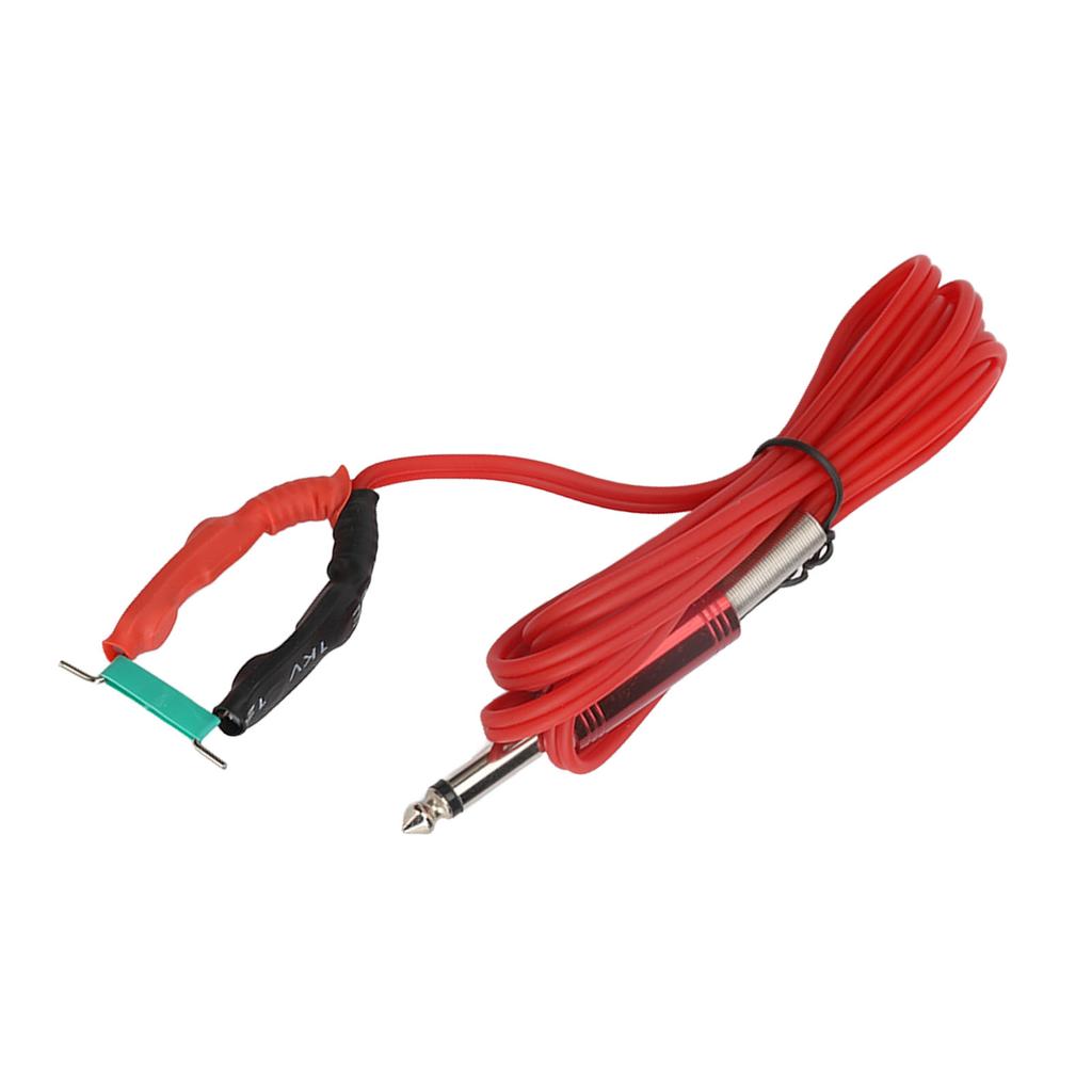 Tattoo Clip Cord High Resilience Bending Resistance Tattoo Machine Power Supply Line Hook Line Red