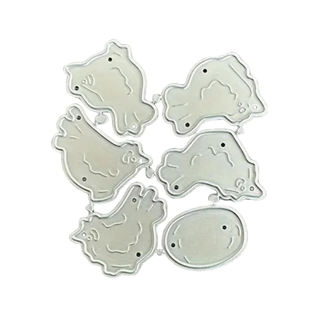 Animal Chicken Shape Cutting Dies Scrapbooking Die Cut Templates Carbon Steel Cutting Dies for Scrapbooking Card Making