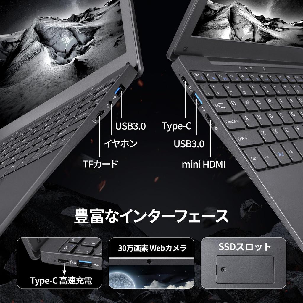 Laptop N4020 8GB RAM Webcam Windows 11 No Setup Required Touchpad Narrow Bezel Office 2019 IPS Wireless Mouse Ideal for Studying or Working Beginners