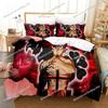 New Black Clover Bedding Set Single Twin Full Queen King Size Bed Set Adult Boys Bedroom Duvetcover Sets 3D Anime Bed Sheet Set