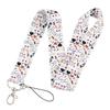 Cartoon Doctor Mobile Phone & ID Lanyard - Fashionable, Sturdy, and Durable Polyester Pendant