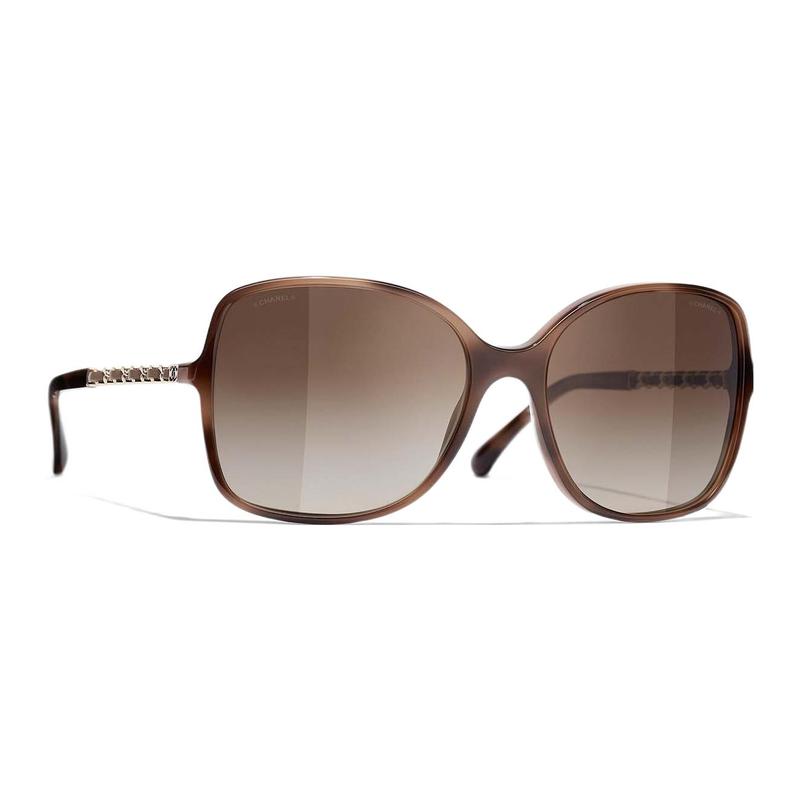 CHANEL acetate butterfly acetate frame butterfly sunglasses men and women same style couple style