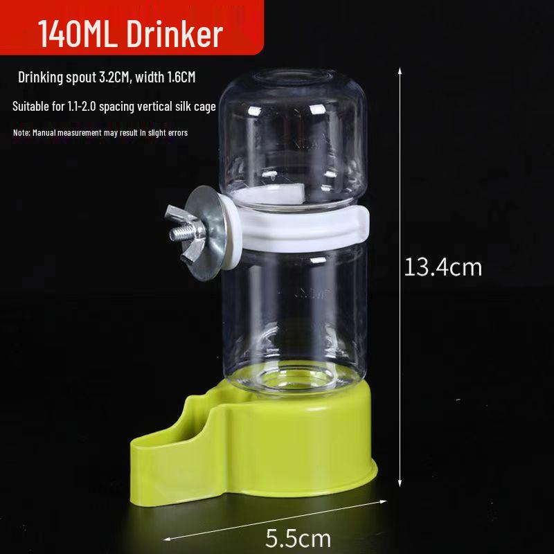 Automatic Bird Water Feeder for Budgies, Lovebirds, and Cockatiels - Essential Bird Supplies