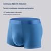 Qiansi Niao Men's Seamless Mulberry Silk Boxer Briefs