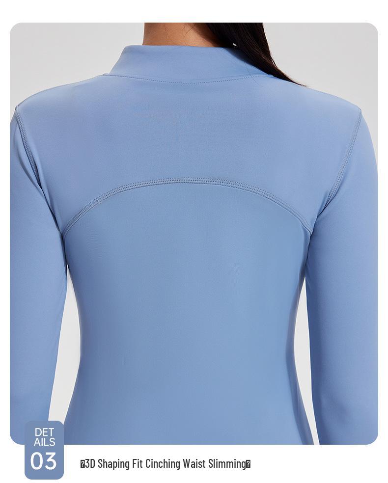 Lulu Women's Quick-Dry Yoga Jacket: Long Sleeve Cardigan for Running, Cycling, and Fitness - Perfect for Autumn and Winter