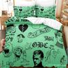 Popular Lil Peep Bedding Set Single Twin Full Queen King Size Bed Set Adult Kid Bedroom Duvetcover Sets Anime Parure De Lit Bed