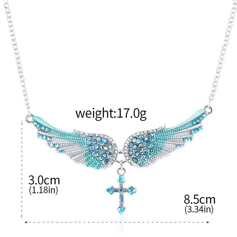 Personalized Angel Wings Necklace Super Flash Angel Wings For Men And Women Fashion Party Match