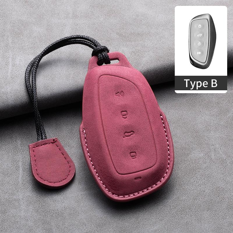 

для Haval Series Чехол для смарт-ключа автомобиля Чехол для ключа Пакет для ключа Защитный чехол для пульта Дырокол Веревка Специальные автоаксессуары Разные стили