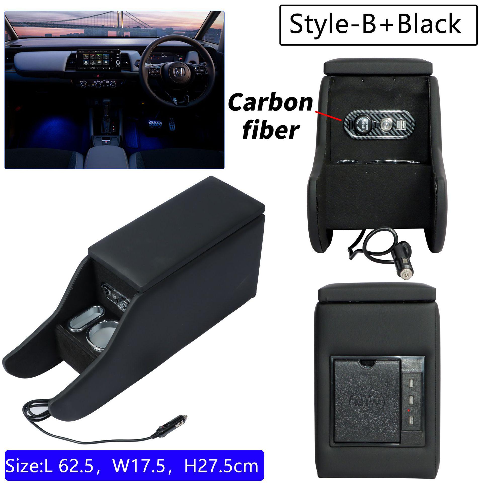 Honda Fit GR Series Center Console Armrest Box
