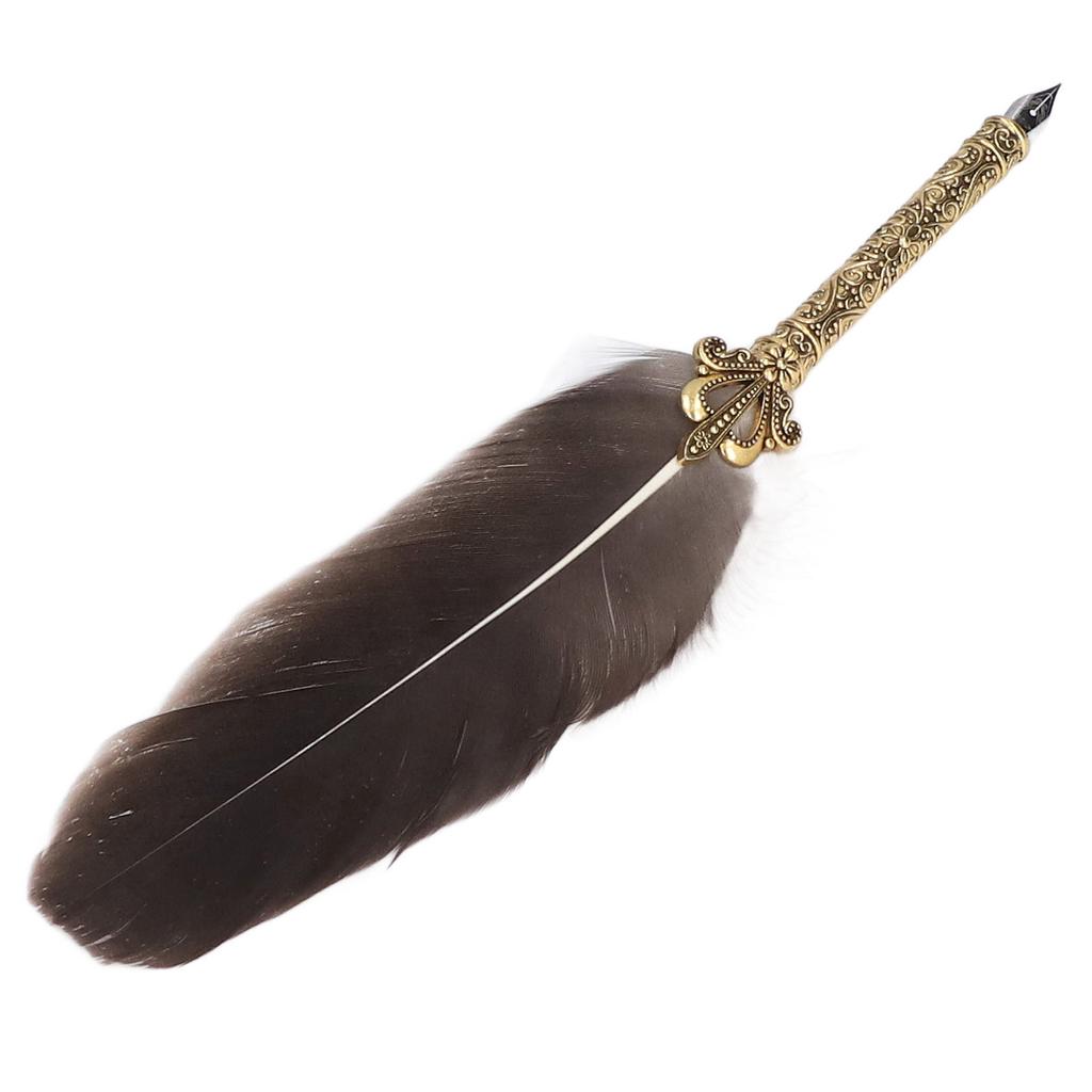 Pen Fine Workmanship Exquisite Pattern Quaint Texture Comfortable Grip Caligraphy Pen