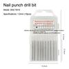 Nail Drill Pierce Bit For Jewelry Open Ring Nail Art Decorative Piercing Tungsten Steel Grinding Head Precise Hole Punching Tool