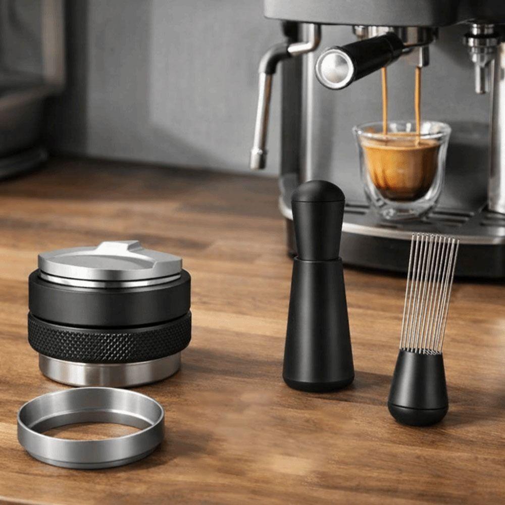 Stainless Steel Base Coffee Tamper 51/53/58 MM Coffee Powder Press Tamper Leveler  Coffee Brewing