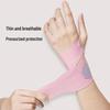 Lightweight Breathable Wrist Support Sleeve - Men’s & Women’s Joint Protection for Sports, Strain, Sprain, Mouse Hand, Fitness.
