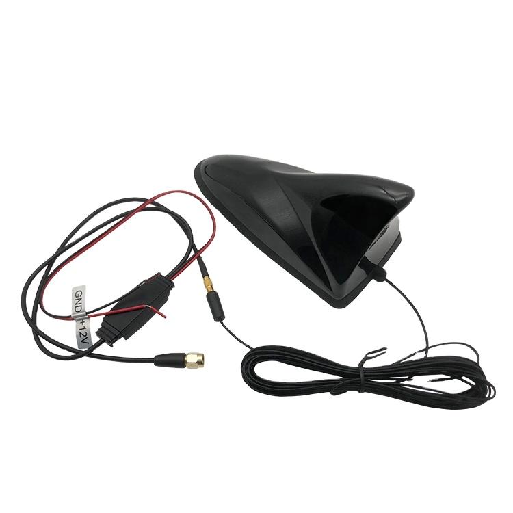 Car FM AM for Digital TV Universal Roof GPS Radio Magnetic Mount Shark Fin Car Antenna