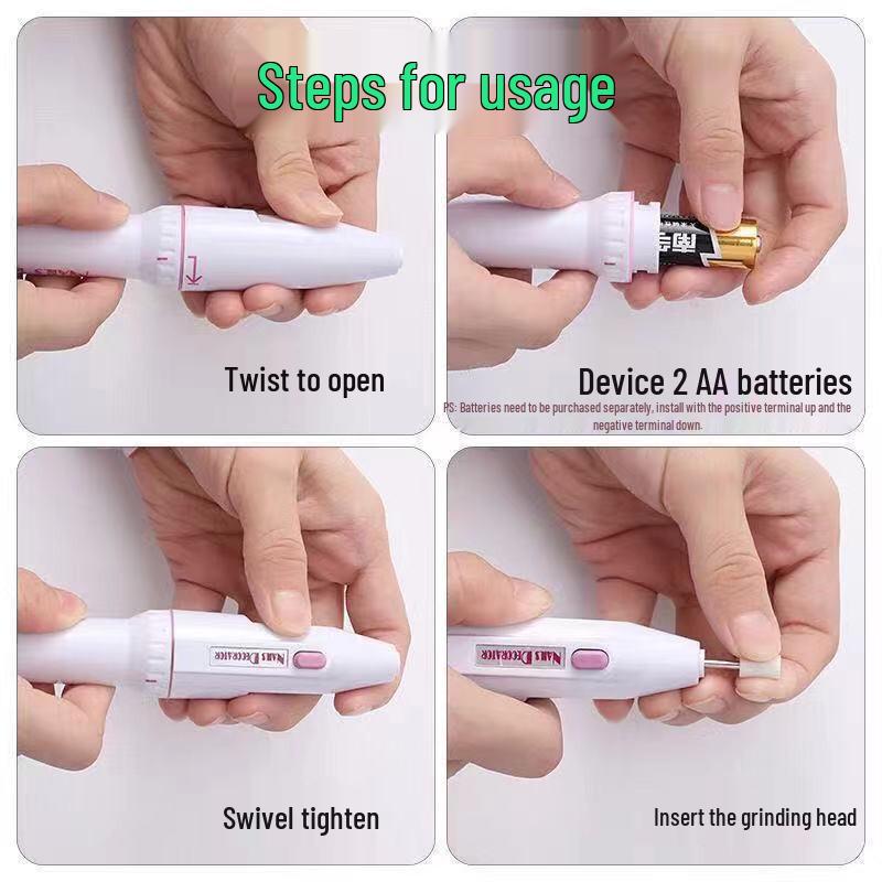 Handheld Electric Mini Grinder for Nail Polishing, Tooth Care, Jade Polishing, Drilling, and Engraving