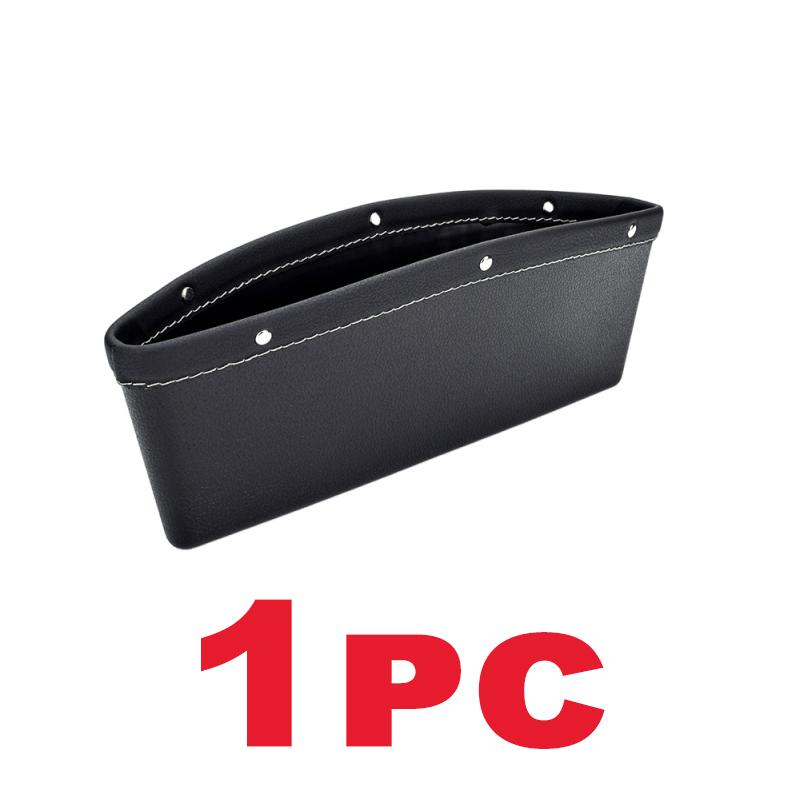 Car Seat Slit Gap Organizer Key/Phone/Coins Storage Pocket Car Interior Sundries Bag Pouch Auto Driver Seat Catcher Phone Holder