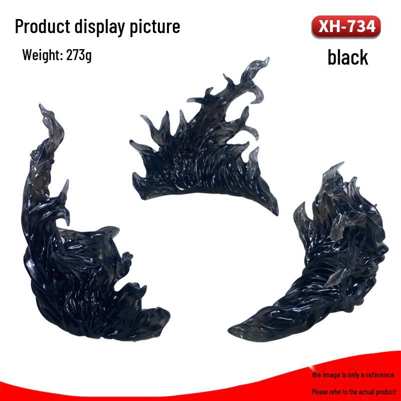 Flame Effect Parts for Gundam, Saint Seiya, Dragon Ball Figures, Doll Scenes & Ornaments