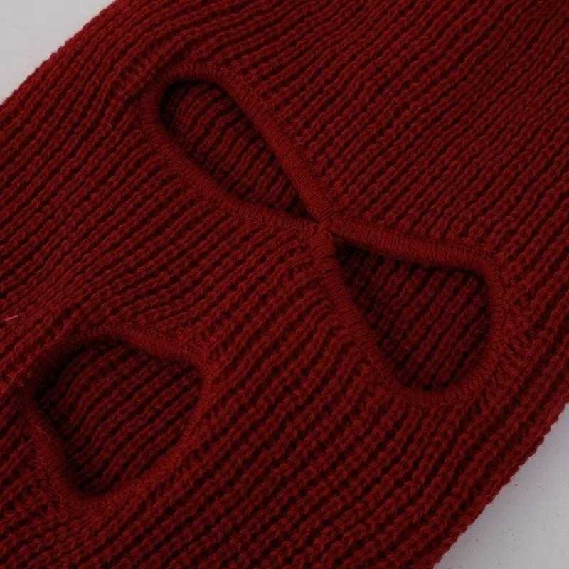 Balaclava Three Hole Headrest Cover Universal Car Seat Decoration Hat Halloween Christmas Funny Car Pranks Gifts Windproof Hood