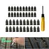 Vacuum Car Tyre Repair Rubber Nail Set Tire Screws Tubeless Repair Tools Kit