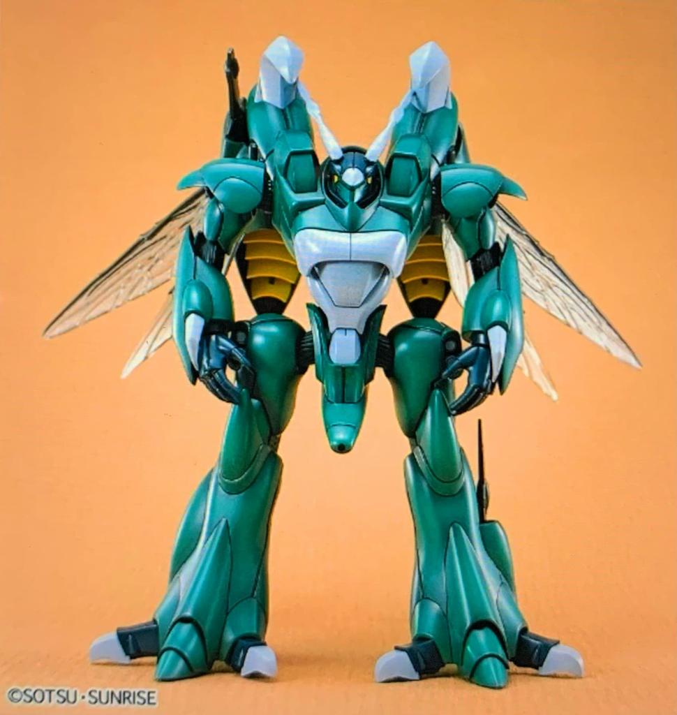 HGAB Aura Warrior Dunbine Todd Raineck 1/72 scale plastic model