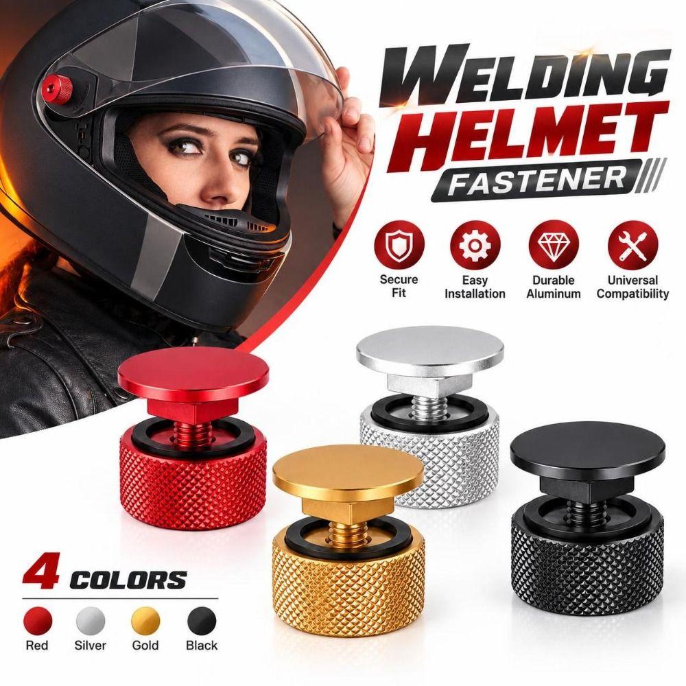 1PC Anodized Finish Welding Helmet Fastener Headgear Fastener Screw Headgear Replacement