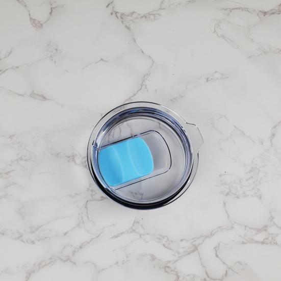 Cup Lid Straw Magnetic Slider Hole Good Sealing Heat-Resistant Anti-Drop Smooth Opening 20/30oz