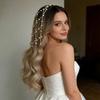 Elegante Perlenhaube für Damen Stilvolle Kopfbedeckung mit Imitationsperlen für Hochzeiten, Partys und den Alltag