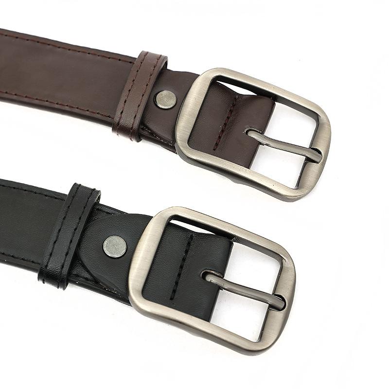 New Belt Women's Korean Style Decoration with Jeans Belt Black Versatile Belt Brown High-end Texture