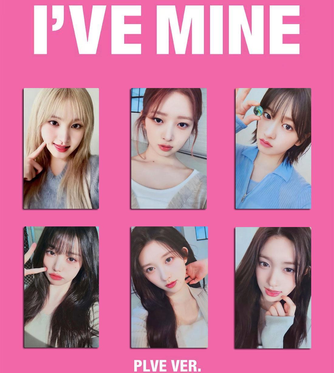 IVE Group New Album I VE MINE Merchandise: Random Photocards & Bonus Cards